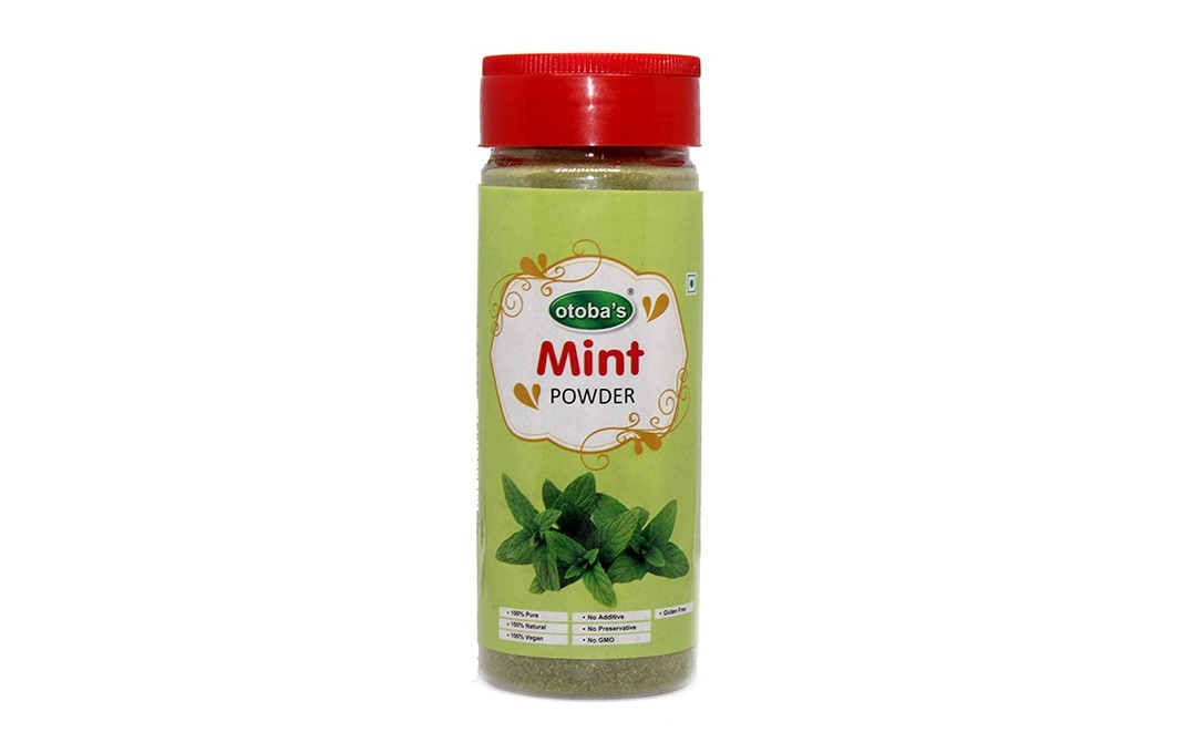 Otoba's Mint Powder    Plastic Bottle  90 grams